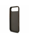Guess Guess PU 4G Metal Logo Задний чехол за iPhone Air Brown