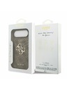 Guess Guess PU 4G Metal Logo Задний чехол за iPhone Air Brown
