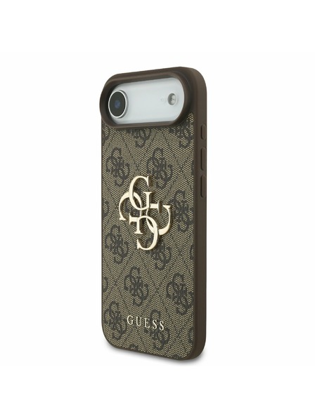 Guess Guess PU 4G Metal Logo Strap Задний чехол за iPhone Air Brown