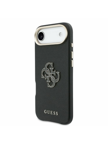 Guess Guess PU Resin Logo Задний чехол за iPhone Air Black