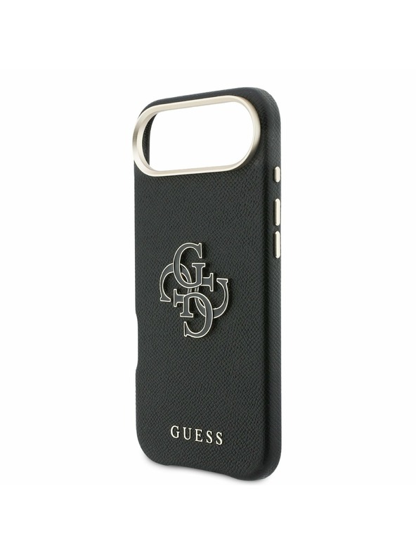 Guess Guess PU Resin Logo Задний чехол за iPhone Air Black