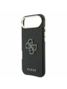 Guess Guess PU Resin Logo Задний чехол за iPhone Air Black