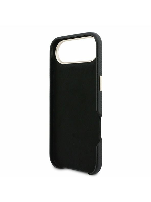 Guess Guess PU Resin Logo Задний чехол за iPhone Air Black