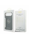 Guess Guess PU Resin Logo Задний чехол за iPhone Air Black