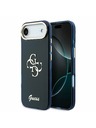 Guess Guess IML 4G Script Metal Logo Задний чехол за iPhone Air Blue