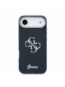 Guess Guess IML 4G Script Metal Logo Задний чехол за iPhone Air Blue