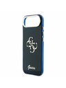 Guess Guess IML 4G Script Metal Logo Задний чехол за iPhone Air Blue