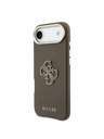 Guess Guess PU Resin Logo Задний чехол за iPhone Air Brown