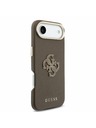 Guess Guess PU Resin Logo Задний чехол за iPhone Air Brown