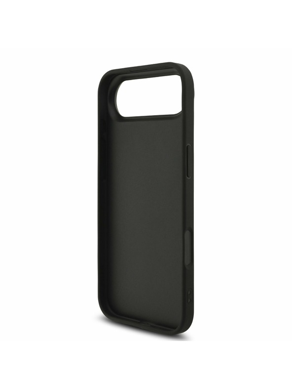 Guess Guess PU 4G Metal Logo Ремък Задна Корица за iPhone Air Black