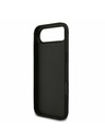 Guess Guess PU Fixed Glitter 4G Metal Logo Задна Корица за iPhone Air Black