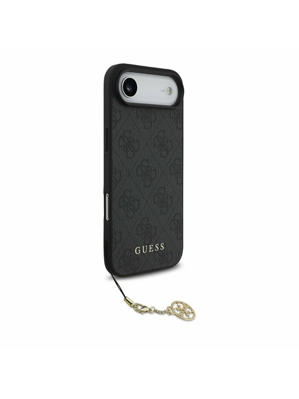 Guess Guess 4G Charm MagSafe Задна Корица за iPhone Air Tone on Tone Grey