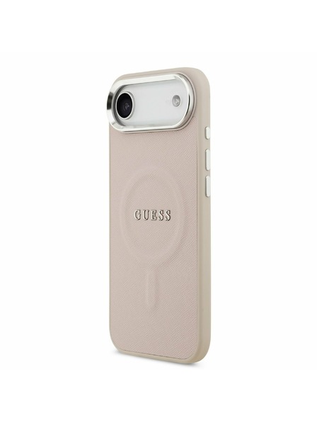 Guess Guess PU Saffiano MagSafe Задна Корица за iPhone Air Pink
