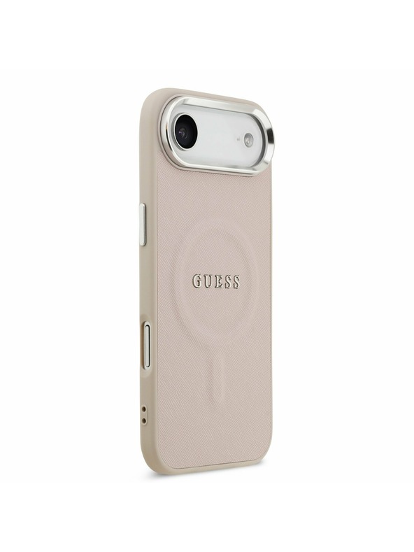 Guess Guess PU Saffiano MagSafe Задна Корица за iPhone Air Pink