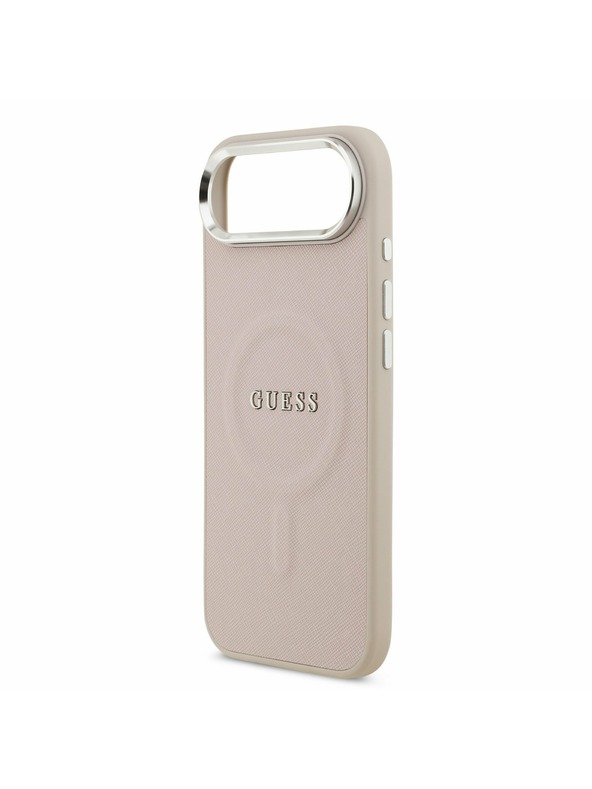 Guess Guess PU Saffiano MagSafe Задна Корица за iPhone Air Pink