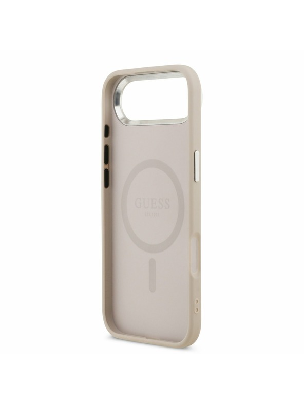 Guess Guess PU Saffiano MagSafe Задна Корица за iPhone Air Pink