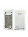 Guess Guess 4G MagSafe Задна Корица за iPhone Air Brown