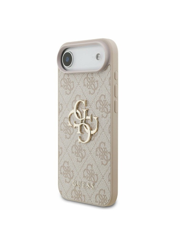 Guess Guess PU 4G Metal Logo Задна Корица за iPhone Air Pink