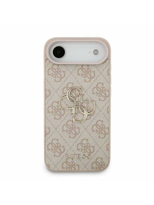 Guess Guess PU 4G Metal Logo Задна Корица за iPhone Air Pink