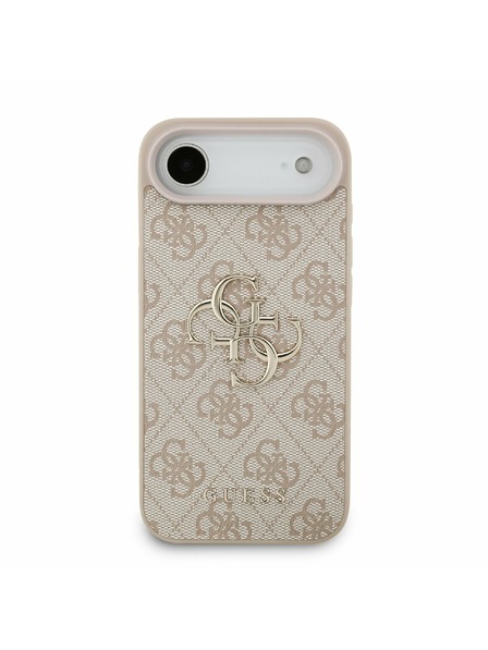 Guess Guess PU 4G Metal Logo Задна Корица за iPhone Air Pink