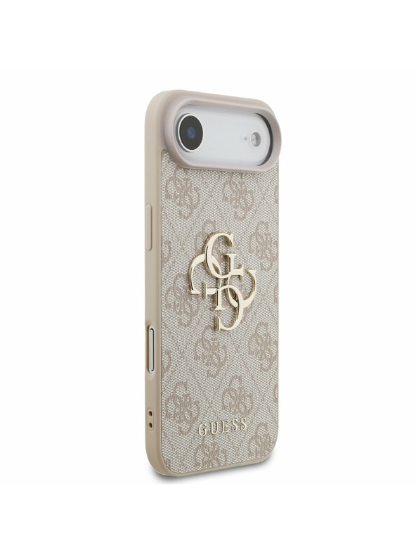 Guess Guess PU 4G Metal Logo Задна Корица за iPhone Air Pink