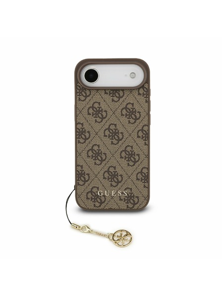 Guess Guess 4G Charm MagSafe Задна Корица за iPhone Air Tone on Tone Brown