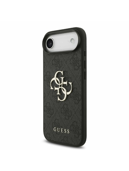 Guess Guess PU 4G Metal Logo Задна Корица за iPhone Air Grey