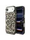 Karl Lagerfeld Karl Lagerfeld IML Leopard MagSafe Задна Корица за iPhone Air Brown