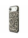 Karl Lagerfeld Karl Lagerfeld IML Leopard MagSafe Задна Корица за iPhone Air Brown