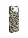 Karl Lagerfeld Karl Lagerfeld IML Leopard MagSafe Задна Корица за iPhone Air Brown