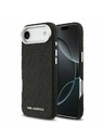 Karl Lagerfeld Karl Lagerfeld Grained PU Repeated Logo MagSafe Задна Обвивка за iPhone Air Black