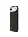 Karl Lagerfeld Karl Lagerfeld Grained PU Repeated Logo MagSafe Задна Обвивка за iPhone Air Black