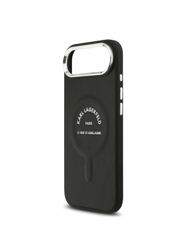 Karl Lagerfeld Karl Lagerfeld PU RSG Logo MagSafe Задна Обвивка за iPhone Air Black