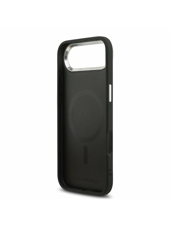 Karl Lagerfeld Karl Lagerfeld PU RSG Logo MagSafe Задна Обвивка за iPhone Air Black