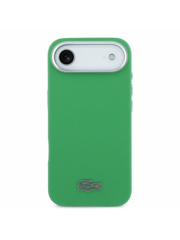 Lacoste Lacoste Iconic Petit Pique Metal Logo MagSafe Задна Обвивка за iPhone Air Green
