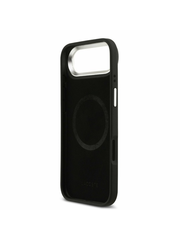 Lacoste Lacoste Iconic Petit Pique Camera Stand MagSafe Задна Обвивка за iPhone Air Black