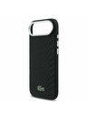 Lacoste Lacoste Iconic Petit Pique Metal Logo MagSafe Задна Обвивка за iPhone Air Black