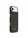 Lacoste Lacoste PU Leather Champs Elysees MagSafe Задна Обвивка за iPhone Air Black