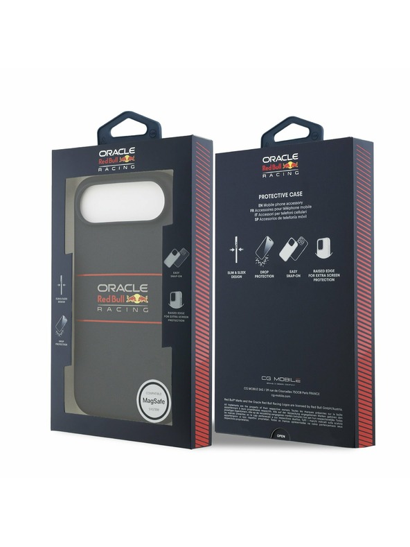 Red Bull Red Bull Silicone Horizontal Logo MagSafe Задна Обвивка за iPhone Air Navy
