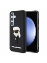 Karl Lagerfeld Karl Lagerfeld 3D Rubber Ikonik Задна Обвивка за Samsung Galaxy S24 Black