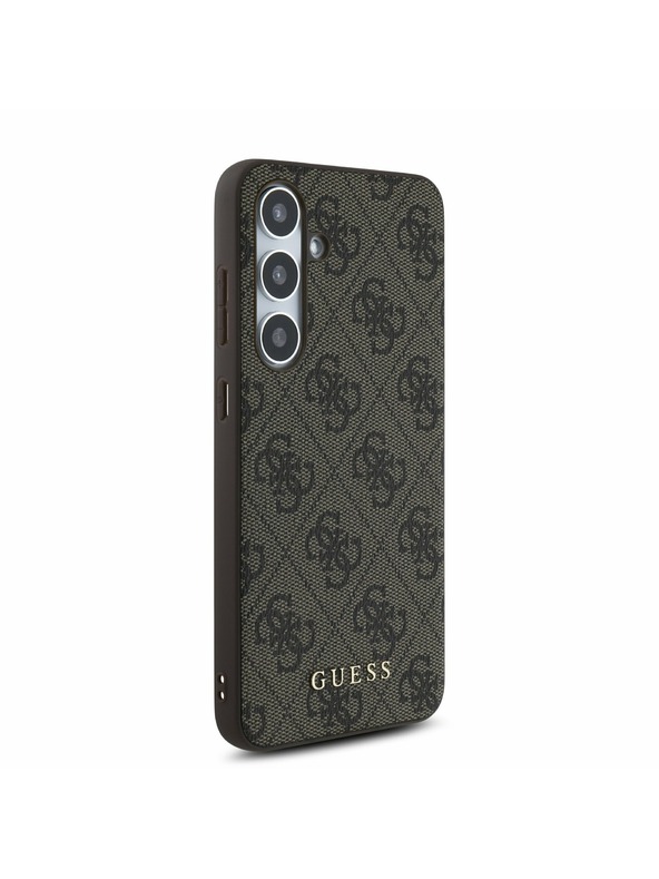 Guess Guess 4G Задна Обвивка за Samsung Galaxy S24 FE Brown