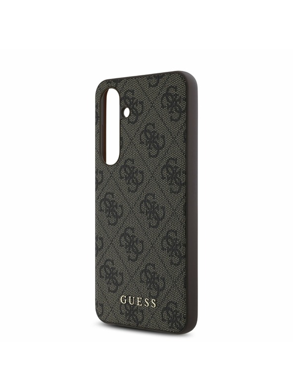 Guess Guess 4G Задна Обвивка за Samsung Galaxy S24 FE Brown