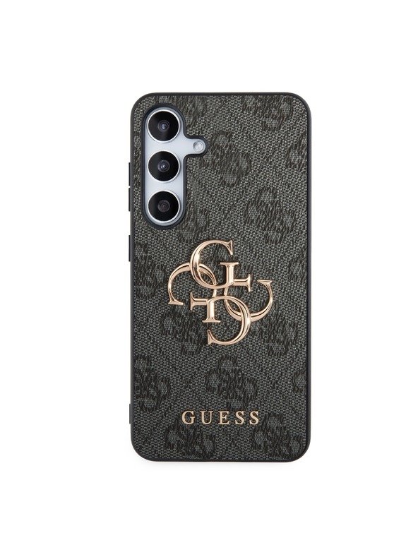 Guess Guess PU 4G Metal Logo Задна корица за Samsung Galaxy S24+ Grey