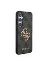 Guess Guess PU 4G Metal Logo Задна корица за Samsung Galaxy S24+ Grey