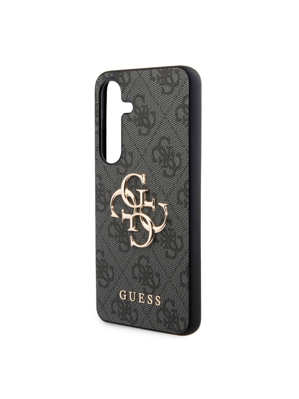 Guess Guess PU 4G Metal Logo Задна корица за Samsung Galaxy S24+ Grey