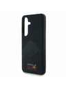 Red Bull Red Bull Leather Meshed Debossed Logo MagSafe Задна корица за Samsung Galaxy S25 Navy