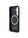 Red Bull Red Bull Leather Meshed Debossed Logo MagSafe Задна корица за Samsung Galaxy S25 Navy