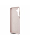 Karl Lagerfeld Karl Lagerfeld Liquid Silicone K&CH Heads MagSafe Задна корица за Samsung Galaxy S25 FE Pink