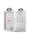 Karl Lagerfeld Karl Lagerfeld Liquid Silicone K&CH Heads MagSafe Задна корица за Samsung Galaxy S25 FE Pink