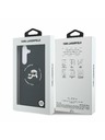 Karl Lagerfeld Karl Lagerfeld Liquid Silicone K&CH Heads MagSafe Задна корица за Samsung Galaxy S25 FE Black